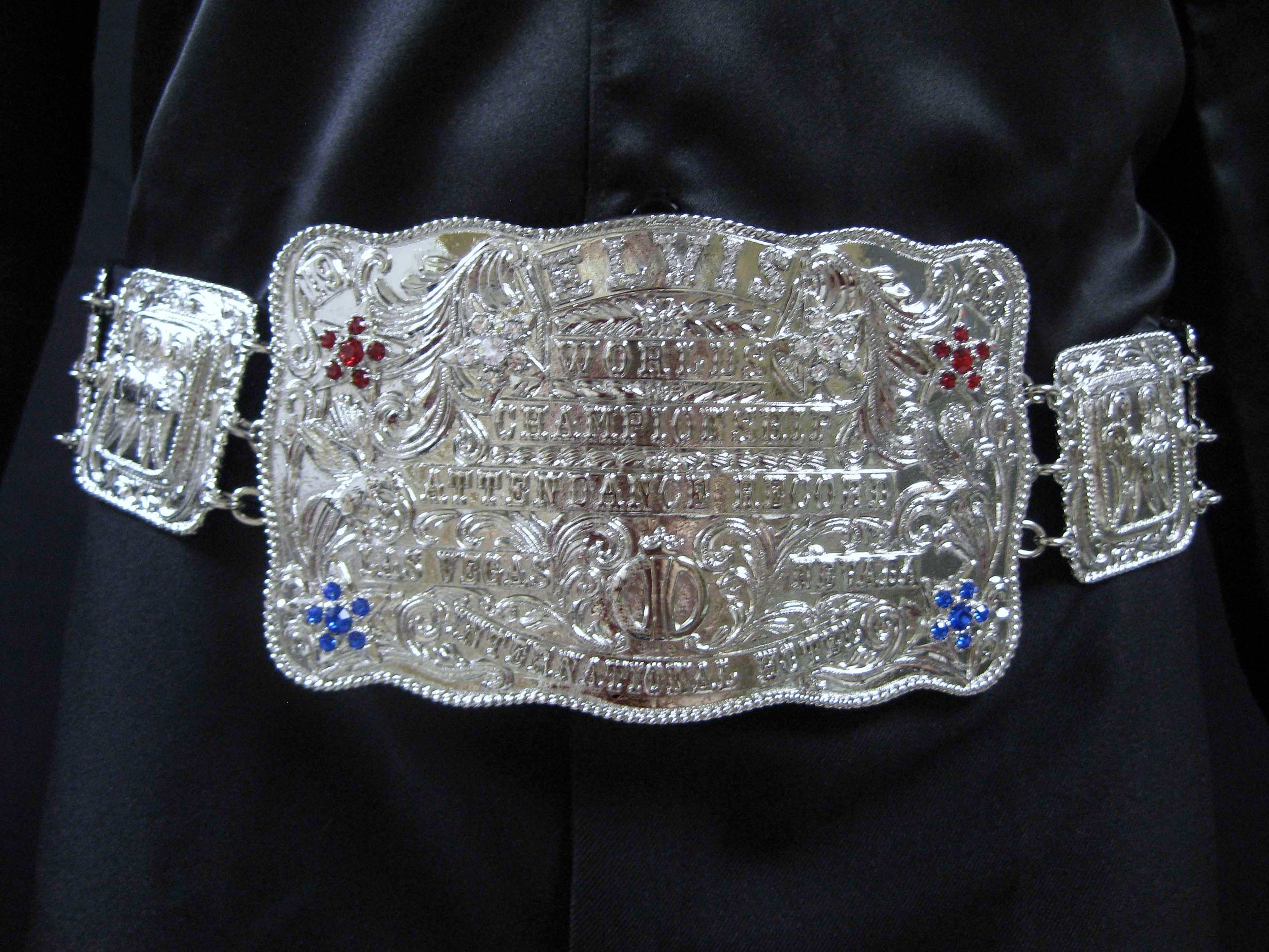25th Anniversary Silver Belt — B&K Enterprises Costume Company